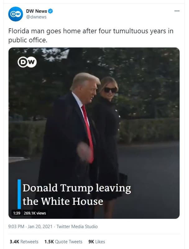 Dw news ow dwnews florida man goes home after four tumultuous years in public of