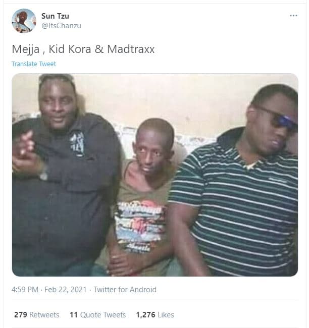 Sun tzu itschanzu mejja kid kora madtraxx translate tweet 4,59 pm feb 22, twitte