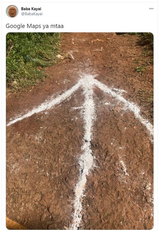 Baba kayai babakayai google maps ya mtaa
