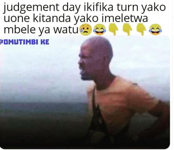 Judgement day ikifika turn yako uone kitanda yako imeletwa mbele ya watu ?dmutim