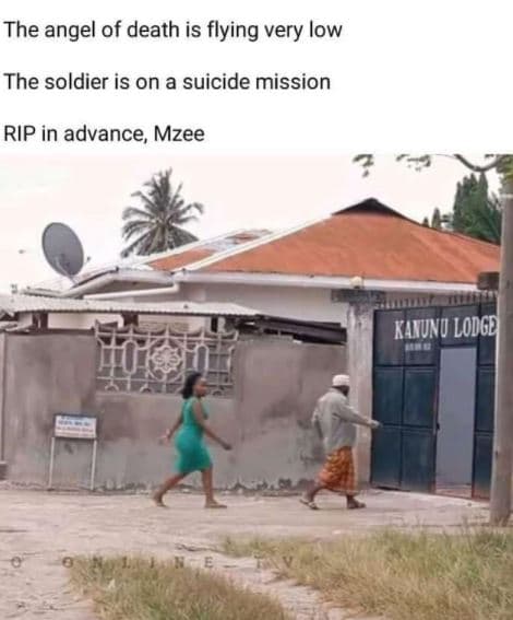 The angel of death is flying very low the soldier is on a suicide mission rip in