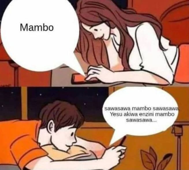 Mambo sawasawa mambo sawasawa yesu akiwa enzini mambo sawasawa