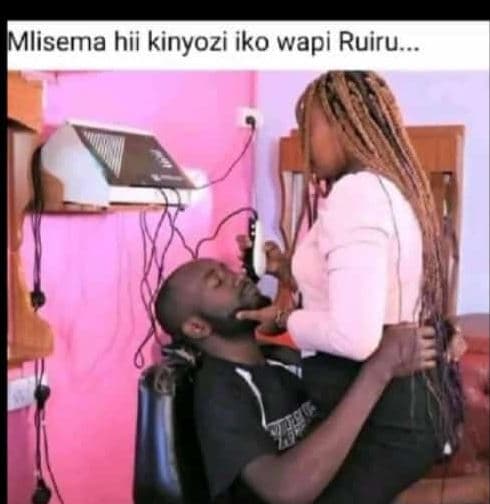 Mlisema hii kinyozi iko wapi ruiru
