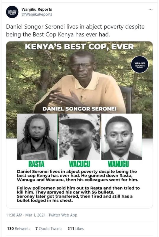 Hasin epants wanjiku reports wanjikureports daniel songor seronei lives in abjec