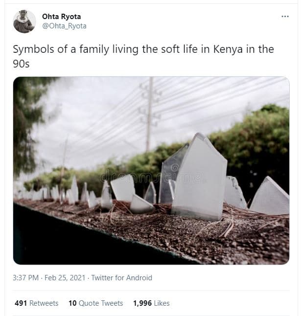 Ohta ryota ohta_ryota symbols of a family living the soft life in kenya in the 9