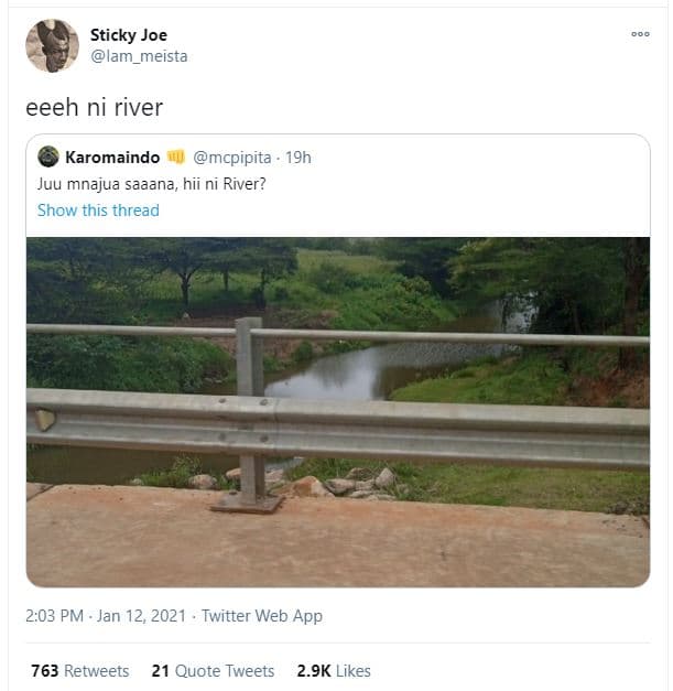 Sticky joe lam_meista eeeh ni river karomaindo mcpipita 19h juu mnajua saaana, h