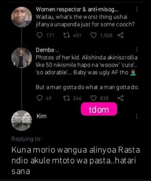 Women respector antimisog wadau what's the worst thing ushai jifanyaunapendajust