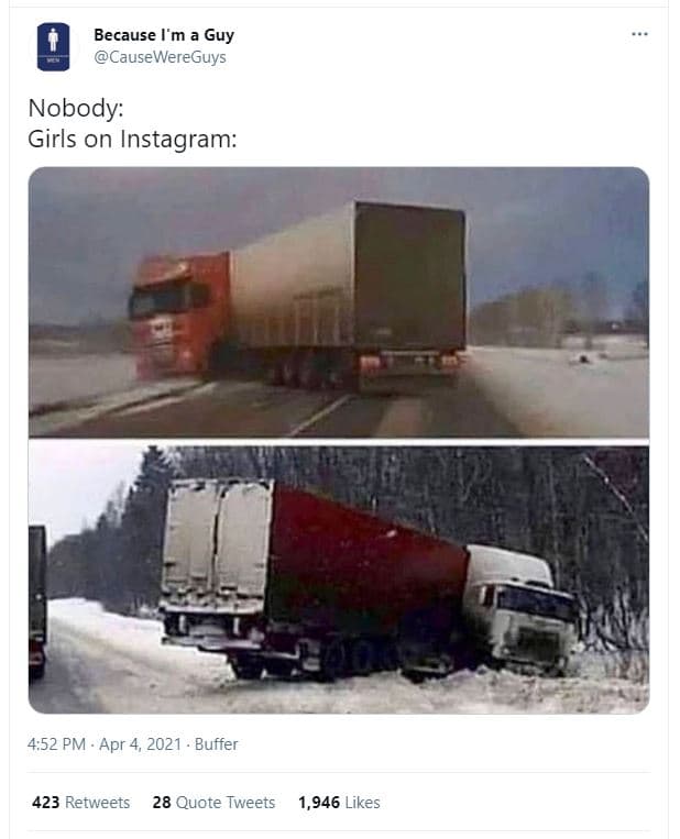 Because m guy causewereguys nobody girls on instagram 4.52 pm . apr 4, buffer 42