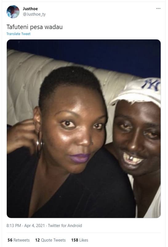 Justhoe justhoe_ty tafuteni pesa wadau translate tweet 8.13 pm . apr 4, twitter