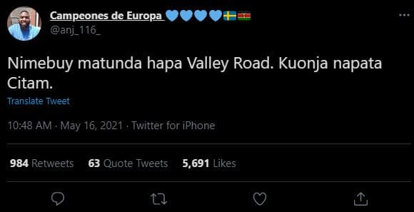 Campeones de_europa_ anj_116 nimebuy matunda hapa valley road. kuonja napata cit