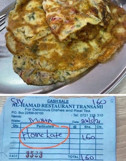 Slyamad resashbant cashsale 6o transami for deliclous dlshes and real tea po box