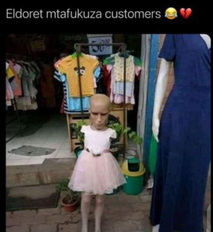 Eldoret mtafukuza customers ju