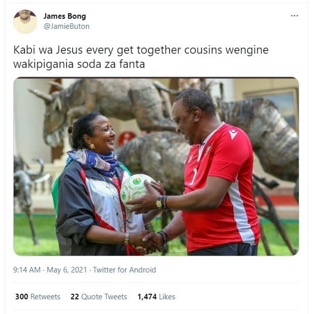 James bong jamiebuton kabi wa jesus every get together cousins wengine wakipigan