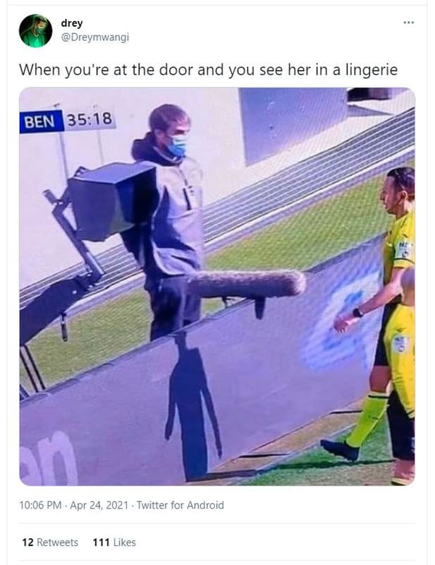 Drey dreymwangi when you're at the door and you see her in lingerie ben 1 3518 1