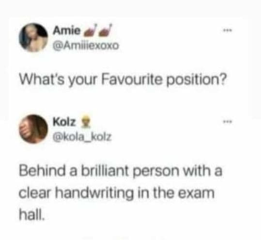 Amie amilexoxo what's your favourite position? kolz kola_kolz behind a brilllant