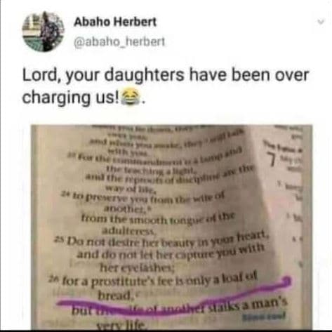 Abaho herbert abaho_herbert lord, your daughters have been over charging us! 44