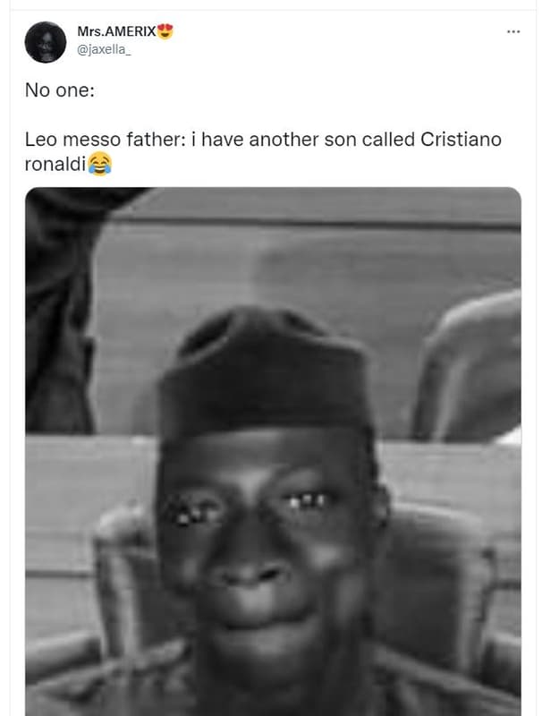 Mrs amerix jaxella _ no one leo messo father have another son called cristiano r