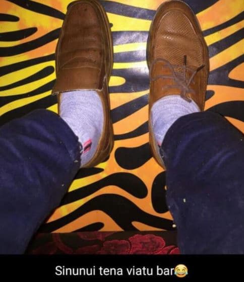 Sinunui tena viatu bar