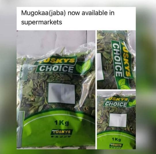 Mugokaajaba now available in supermarkets cholce 8 8 choice uss 1kg tuskys 1kg f