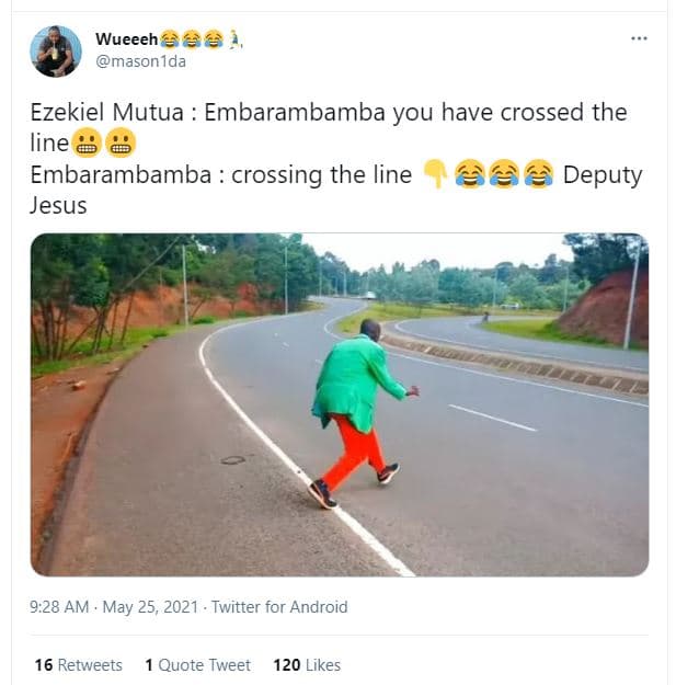 Wueeeh 4 masonida ezekiel mutua embarambamba you have crossed the line embaramba