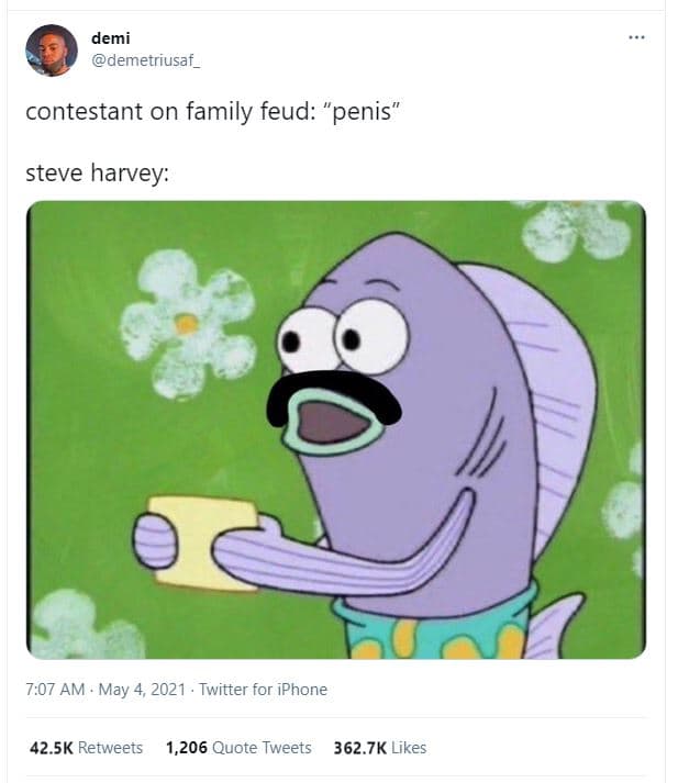 Demi demetriusaf _ contestant on family feud penis steve harvey 7.07 am may 4, t