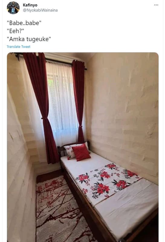 Kafinyo nyokabiwainaina babe_babe eeh? amka tugeuke translate tweet