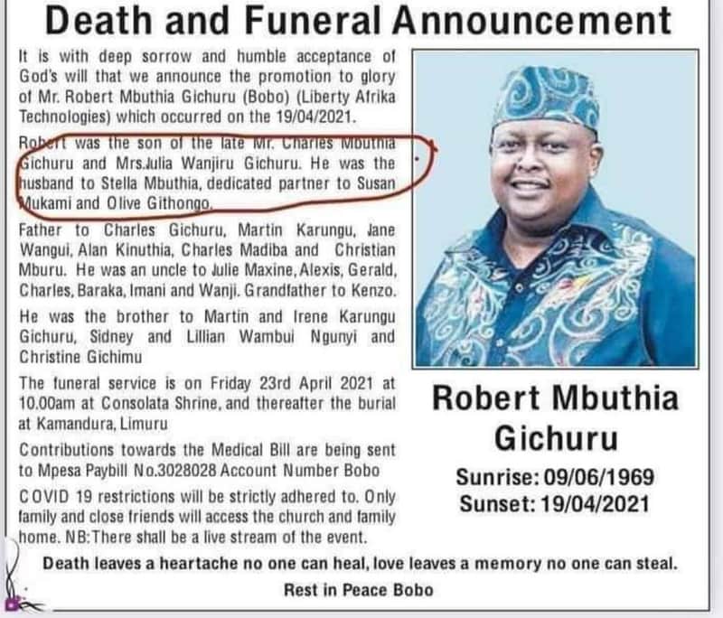 Death and funeral announcement itis with deep sorrow and humble acceptance oi go