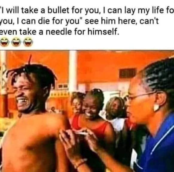 'iwill take a bullet for you i can lay my life fo you can die for you see him he