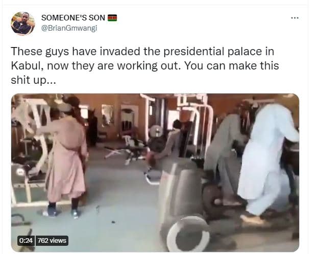 Someone's son briangmwangi these guys have invaded the presidential palace in ka