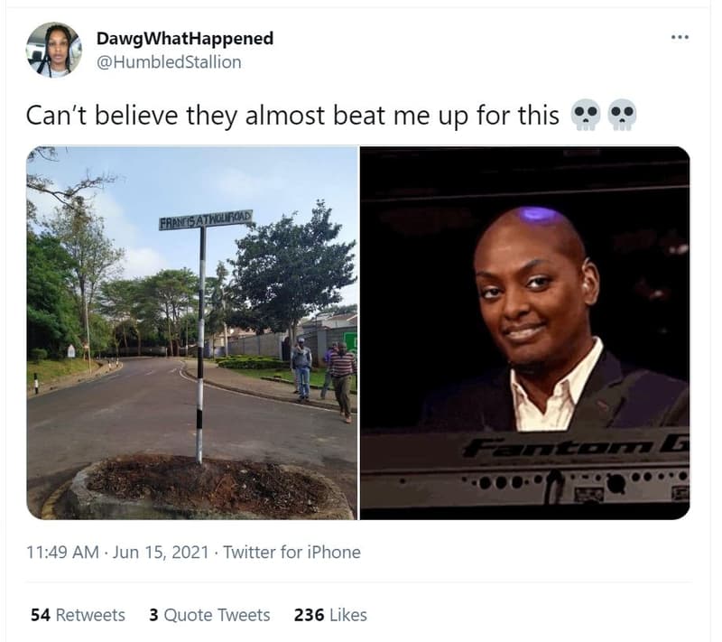 Dawgwhathappened humbledstallion can't believe they almost beat me up for this e