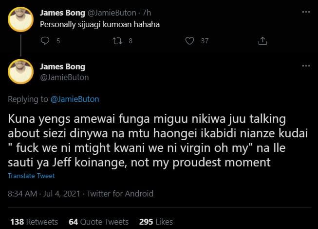 James bong jamiebuton 7h personally sijuagi kumoan hahaha l 0 37 james bong jami