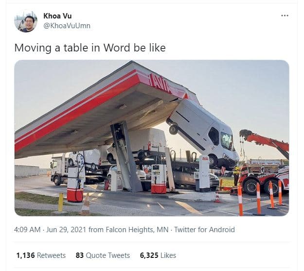 Khoa vu khoavuumn moving a table in word be like 409 am jun 29, from falcon heig