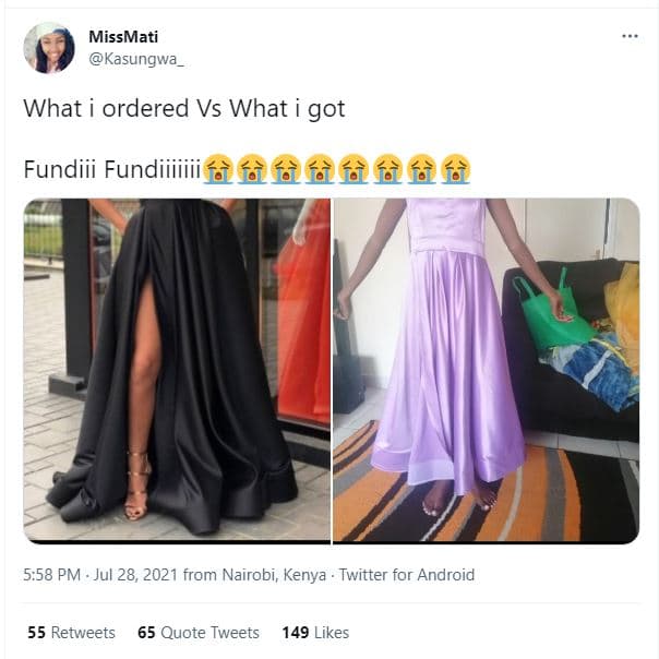 Missmati kasungwa what i ordered vs what i got fundiii fundiiiiiii iffffffff 5.5