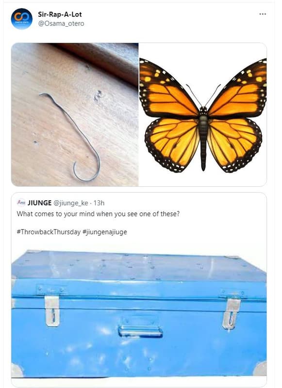 Sirrapalot osama_otero jiunge jiunge_ke 13h what comes to your mind when you see