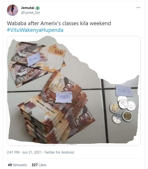 Jemutai lynne_soi wababa after amerix's classes kila weekend vituwakenyahupenda