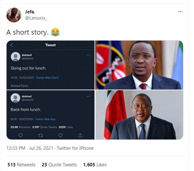 Jefa limorio a short story. tweet dolotod oduluc going out for lunch. 142.32 160