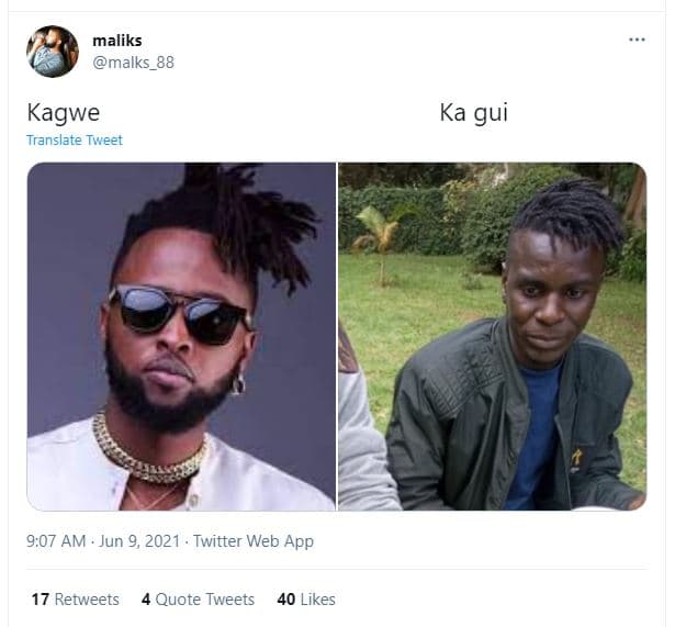 Maliks malks_88 kagwe translate tweet ka gui 9,07 am jun 9 twitter web app 17 re
