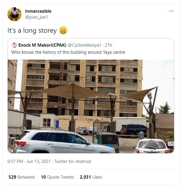 Inmarcesible joao_joe it's a long storey enock m makoricpak cyclonekenya1 21h wh