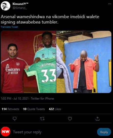 Kimanzio kimanzi _ arsenal wameshindwa na vikombe imebidi walete signing atawabe