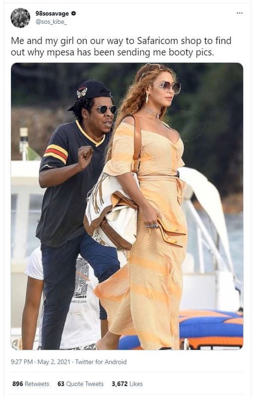 G8sosavage 0 sos_kibe me and my girl on our way to safaricom shop to find out wh