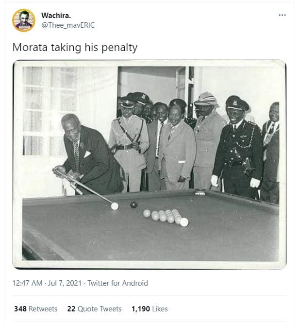 Wachira. thee_maveric morata taking his penalty 12.47 am jul 7, twitter for andr