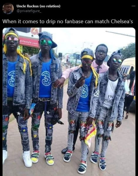 Unde ruckus no relation privatefigure when it comes to drip no fanbase can match