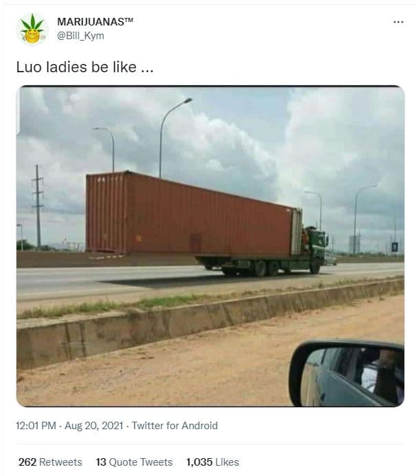 Marijuanastm bill_kym luo ladies be like 12.01 pm . aug 20. twitter for android