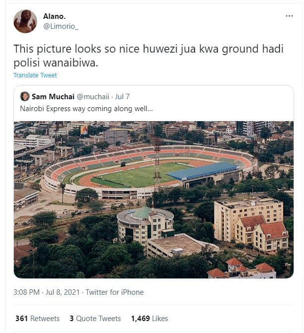 Alano_ limorio_ this picture looks so nice huwezi jua kwa ground hadi polisi wan