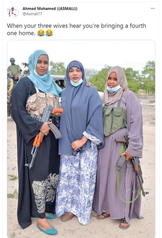 Ahmed mohamed asmali asmali77 when your three wives hear you're bringing a fourt