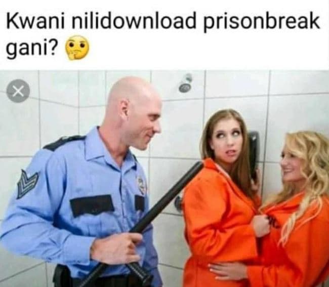 Kwani nilidownload prisonbreak gani?