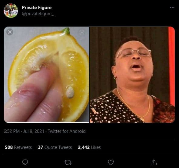 Private figure uku privatefigure 6.52 pm jul 9, twitter for android 508 retweets