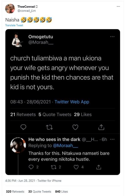 Theeconrad conrad_jlm naisha 0uppp translate twveet omogetutu moraah church tuli