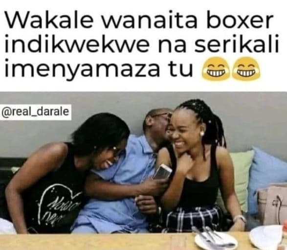 Wakale wanaita boxer indikwekwe na serikali imenyamaza tu real_darale