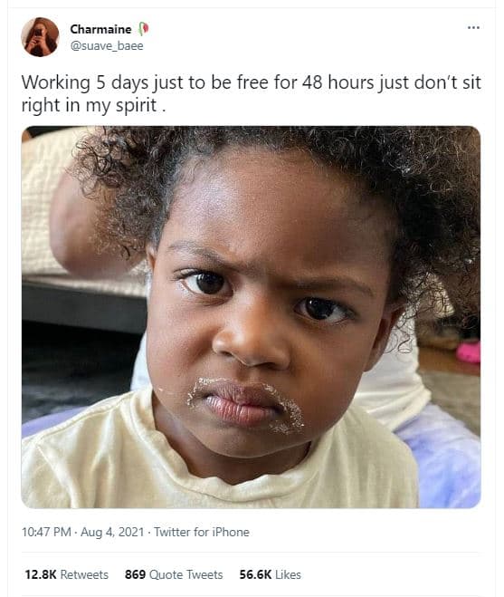 Charmaine suave_baee working 5 days just to be free for 48 hours just don't sit